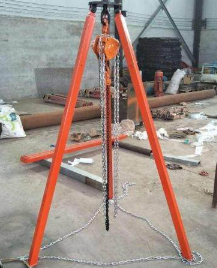 起重三脚架的产品结构特点及详细说明