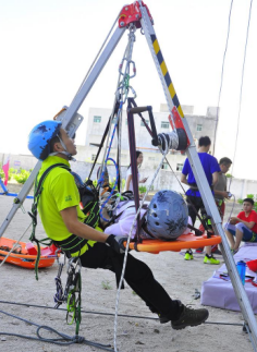 用不锈钢丝绳制作救援三脚架吊索的优势